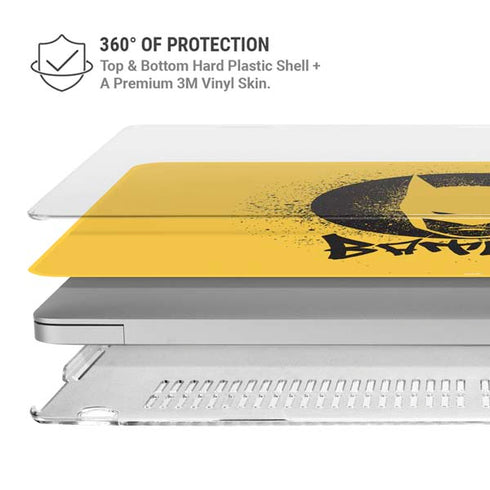 DC Comics Batman Graffiti Art MacBook Air 15in (2023-2025) Case plus Skin